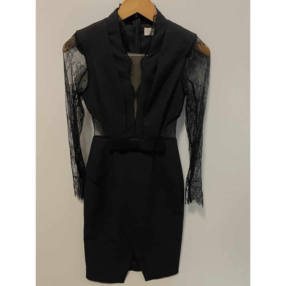 DONNEE PAR DIEU Dress XS Long Lace Sleeve NWT
